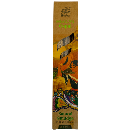 Incenso de Copal Mexicano Natural para Defumação, Himalayan Soul Origins - Caixa com 25g