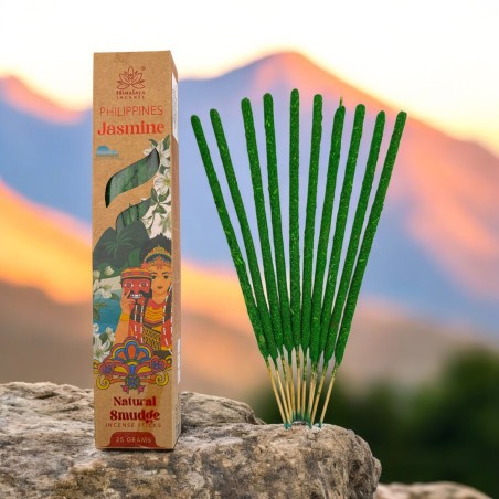 Incienso Jazmín Filipinas Natural Smudge Orígenes Himalayan Soul - Cajita de 25gr.