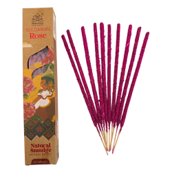 Natural Bulgarian Rose Incense Smudge Himalayan Soul Origins - 25g Box