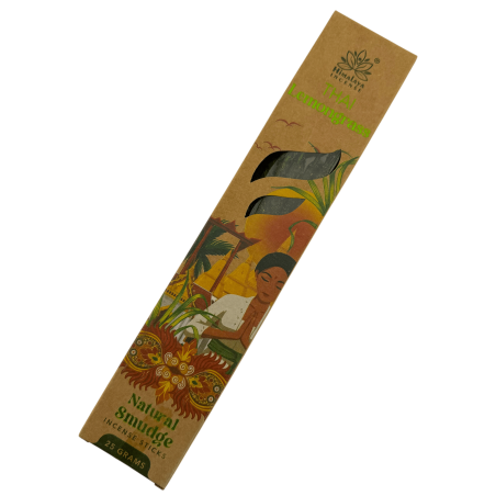 Natural Thai Lemongrass Incense Smudge Himalayan Soul Origins - 25g Box