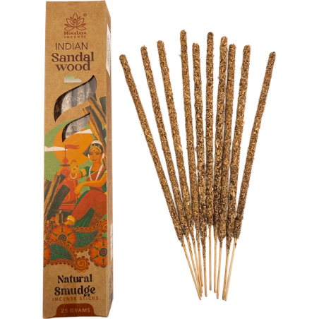 Incenso naturale al sandalo indiano Himalayan Soul Origins - Scatola da 25 g
