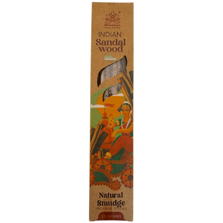 Natürliches indisches Sandelholz-Räucherwerk von Himalayan Soul Origins – 25-g-Packung