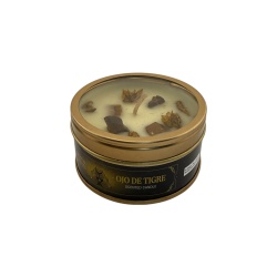 Kristall Tiger's Eye AROMA FRAGRANCES - Vaniljdoft - 65g - 5-6 timmars brinntid