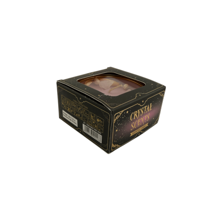 クリスタルローズクォーツAROMA FRAGRANCESキャンドル - 65g - 燃焼時間5～6時間