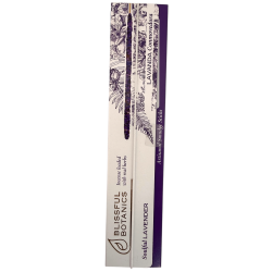 Blissful Botanics TULASI Organic Lavender Incense - Natural Artisan - Inspiring Lavender - 8 Organic Incense Sticks