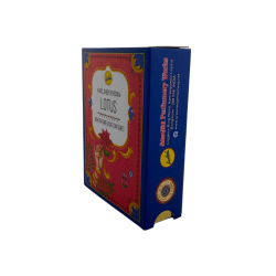 Conos Incienso Reflujo Lotus SREE VANI Golden India - Paquete de 10 conos blackflow Flor de Loto