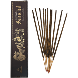 Incenso Masala al Sandalo Mistico AROMA Fragrances - Scatola da 24 g di incenso indiano naturale