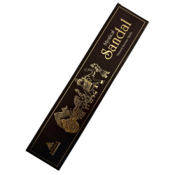 Incenso Masala al Sandalo Mistico AROMA Fragrances - Scatola da 24 g di incenso indiano naturale