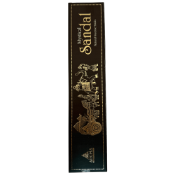 Incenso Masala al Sandalo Mistico AROMA Fragrances - Scatola da 24 g di incenso indiano naturale
