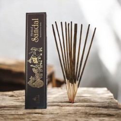 Mystical Sandalwood Masala Incense AROMA Fragrances - 24g Box of Natural Indian Incense