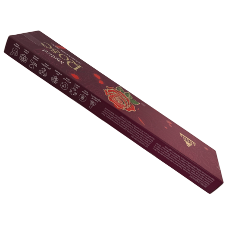 Incienso masala Mystical Rosa AROMA Fragrances - Cajita de 24gr de incienso natural india