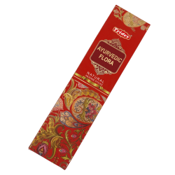 Encens Tridev Ayurvedic Flora Natural Incense Sticks - 10 varetes extra gruixudes