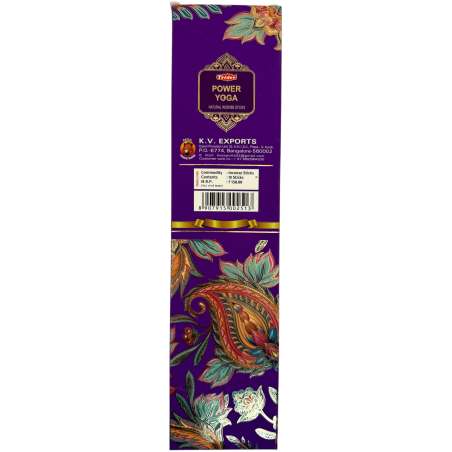 Encens Tridev Ioga Power Natural Incense Sticks - 10 varetes extra gruixudes