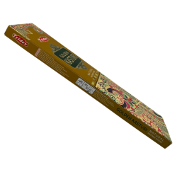 Incienso Tridev Golden Kasturi Natural Incense Sticks - 10 varillas extra gruesas