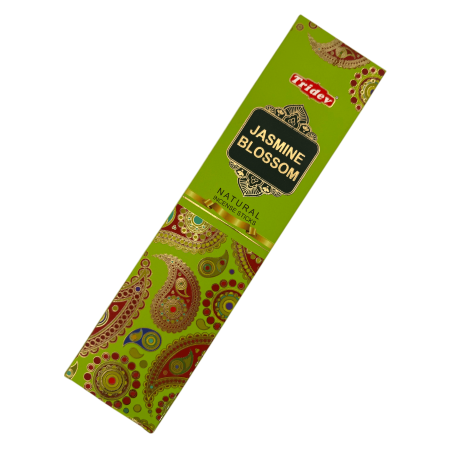 Kadzidełka Tridev Natural Jaśmin Kwiat - 10 bardzo grubych patyczków