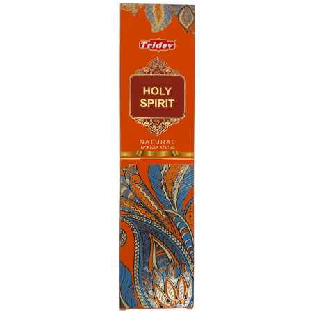 Tridev Holy Spirit Natural Incense Sticks - 10 Extra Thick Sticks