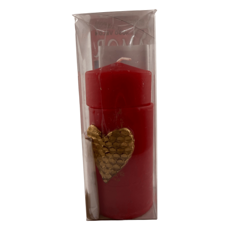Lumânare Puternică de Încărcare a Iubirii - Lumânare Ezoterică 14x6cm