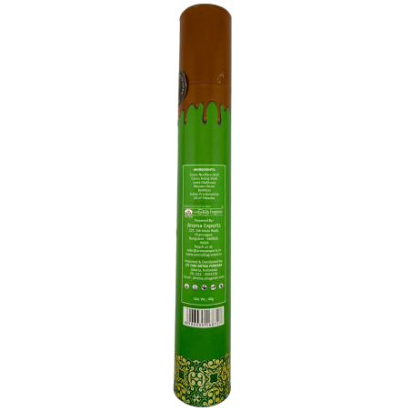 Masala-Pistazien-Schokoladen-Räucherstäbchen Dubai Kunafa Misbahs DMP Private Edition – 40 g. Handgefertigtes Räucherstäbchen
