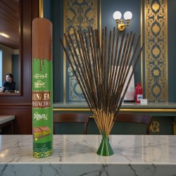 Tămâie Masala cu Fistic și Ciocolată Dubai Kunafa Misbahs DMP Ediție Privată - 40gr. Tămâie lucrată manual