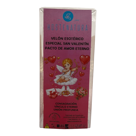 Special Valentine's Day Candle - Eternal Love Pact - Esoteric Candle 14x6cm - Consecration, Eternal Bond and Deep Union