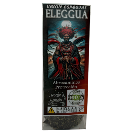 Special Esoteric Candle for Eleggua 14x6cm - Opens Paths and Provides Protection