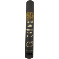 Masala Amber Oud Räucherstäbchen Misbahs DMP Private Edition – 40 g. Handgefertigtes Räucherstäbchen