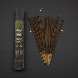 Agar-Oud-Räucherstäbchen Misbahs DMP Private Edition – 40 g. Handgefertigtes Räucherstäbchen