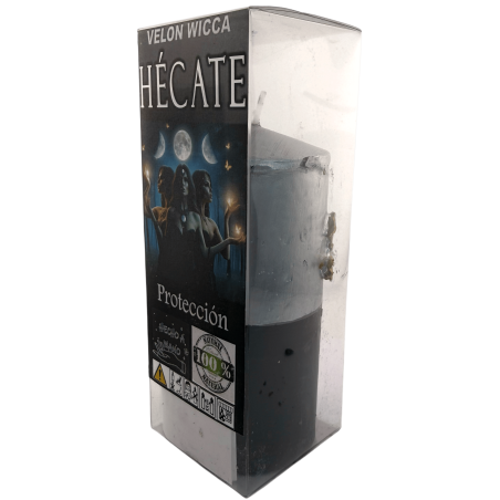 Esoteric Wicca Hecate Candle 14x6cm - Protection