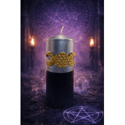Lumânare Wicca Ezoterică Hecate 14x6cm - Protecție
