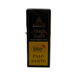 Lollipop Palo Santo Magic Rods Räucherstäbchen mit AROMA - 4 dicke Stäbchen