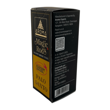 Bâtonnets d'encens magiques Palo Santo en AROMA - 4 bâtonnets épais