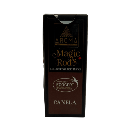 ロリポップシナモンインセンスマジックロッドAROMAフレグランス - 太めスティック4本