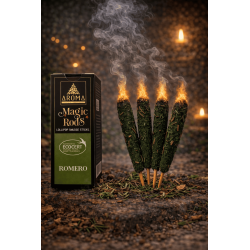 Bastoncini magici di incenso al rosmarino e lecca-lecca AROMA Fragrances - 4 bastoncini spessi