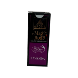 Bastoncini magici di incenso alla lavanda e lecca-lecca AROMA Fragrances - 4 bastoncini spessi