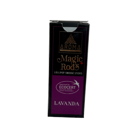 ロリポップ ラベンダー インセンス マジックロッドAROMAフレグランス - 太めスティック 4本