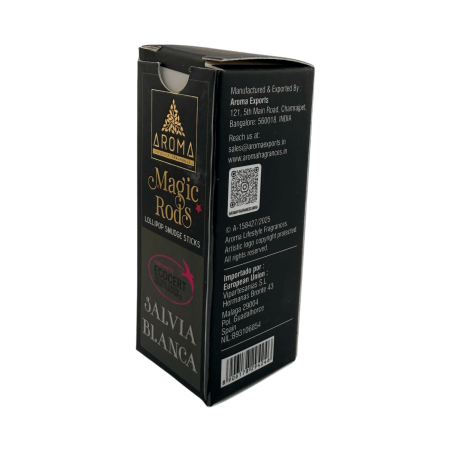 Tămâie Lollipop cu Salvie Albă, Bețișoare Magice AROMA Fragrances - 4 Bețișoare Groase