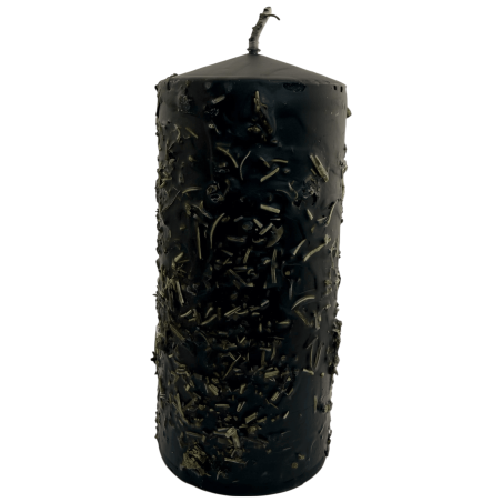 Herbal Cutting Candle - Esoteric Candle 14x6cm - To cut and ward off spells or situations