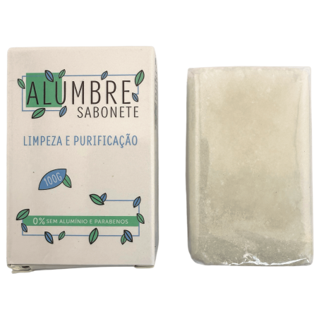 Sabonete de Alúmen 100g - Limpeza e Purificação