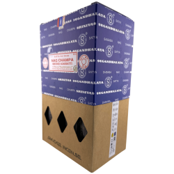 Caixa de Incenso Orgânico SATYA Nag Champa Mancha - 12 caixas de 25g.