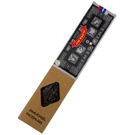 Incenso orgânico SATYA Super Hit Smudge - Caixa com 25g