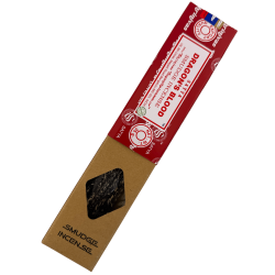 Incenso biologico SATYA Smudge al sangue di drago - Scatola da 25 g