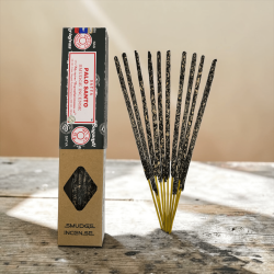 Encens Orgànic SATYA Pal Sant Smudge - Caixeta de 25gr