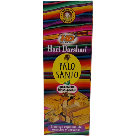 Tămâie Hari Darshan Palo Santo - Cutie cu 6 cutii hexagonale de tămâie