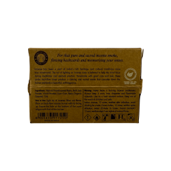 Cones de incenso de jasmim orgânico Song of India com aroma de refluxo - Caixa com 12 unidades