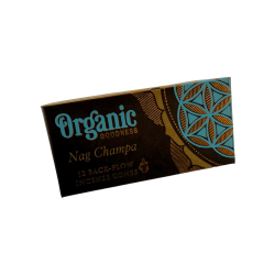 Song of IndiaのNag Champaオーガニックバックフローインセンスコーン - 12個入りボックス