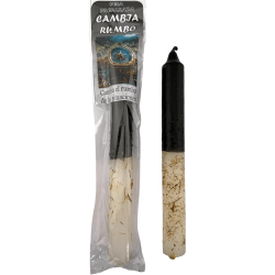 Vela ritualizada preparada para mudar o rumo das coisas (18 cm) - Altera o curso das situações.