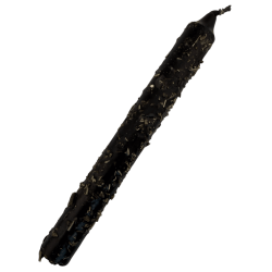 Vela ritualizada preparada para enterrar feitiços, 18 cm - Contra maldições e para remover feitiços.
