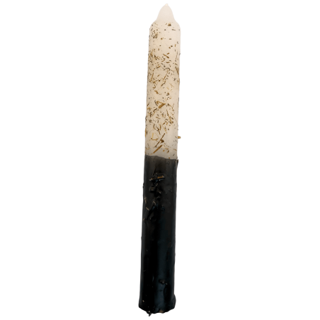 Vela Preparada Ritualizada Corta Envidia 18cm - Contra el mal de ojo, chismes y cotilleos