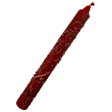 Vela ritualizada "Fique Longe de Mim" 18cm - Para afastar pessoas e situações