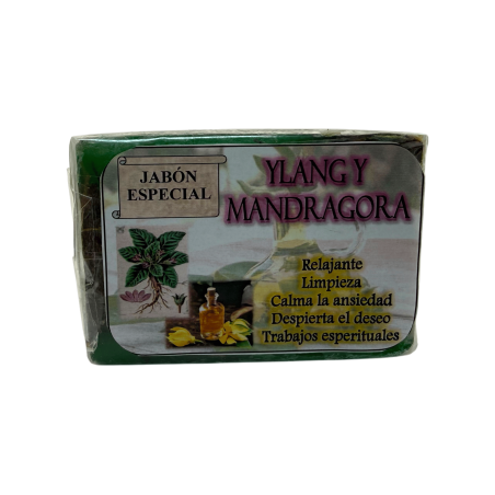 Esoteric Ylang-Ylang and Mandrake Soap 120g - Relaxing, Cleansing, Desire, Anxiety and Spiritual Work
